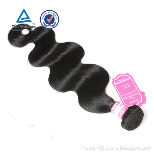 HIgh Quality Peruvian Hair Bundles 100%  Virgin Human Hair Body Wave Natural Black Hair Bundles